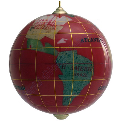 Christmas World Globe Ornament (Free Shipping)